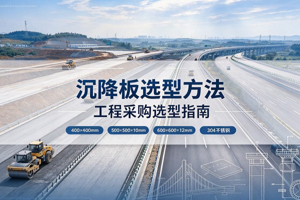 潮南沉降板选择方法