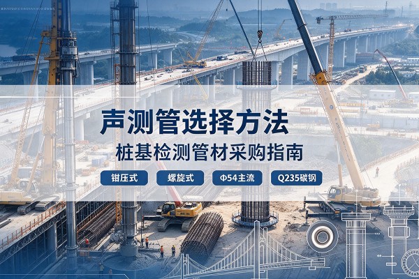 潮南声测管选型标准