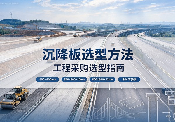 潮南沉降板选择方法