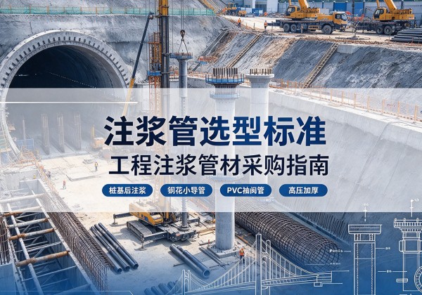 潮南注浆管选型标准